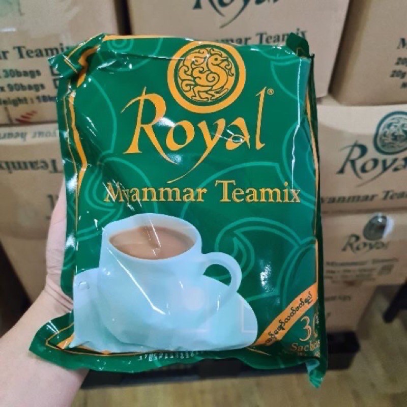 Trà Sữa Myanmar Royal Teamix (Kèm Feedback của khách)