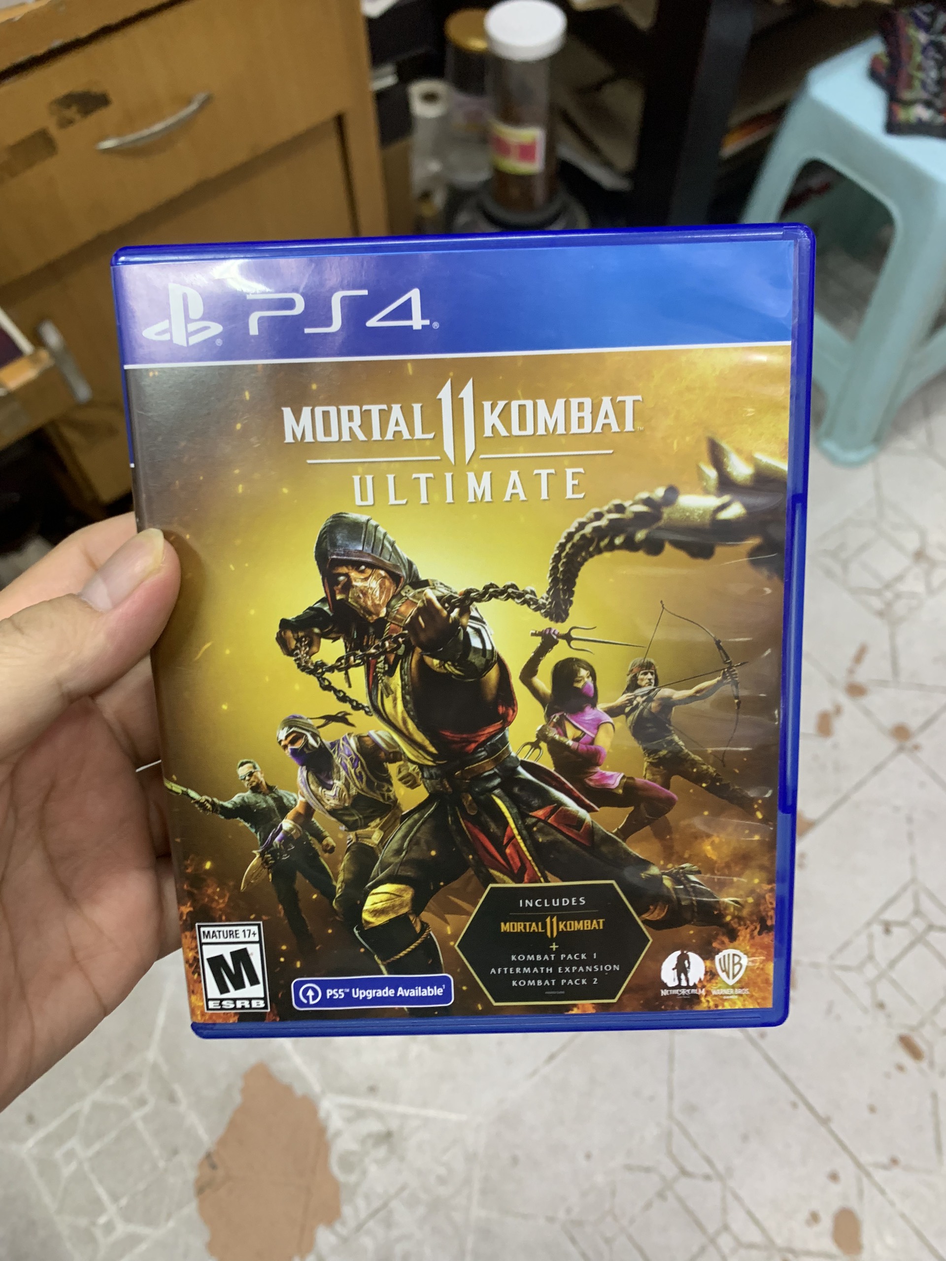 Đĩa Game Ps4 Mortal Kombat 11 Ultimate