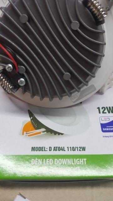 Đèn LED âm trần   Rạng Đông 12W phi 110