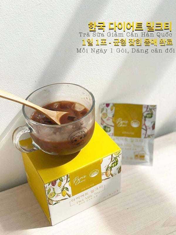 Trà Sữa Giảm Cân Genie Paris Choi Diet Milk Tea Hàn Quốc cao cấp