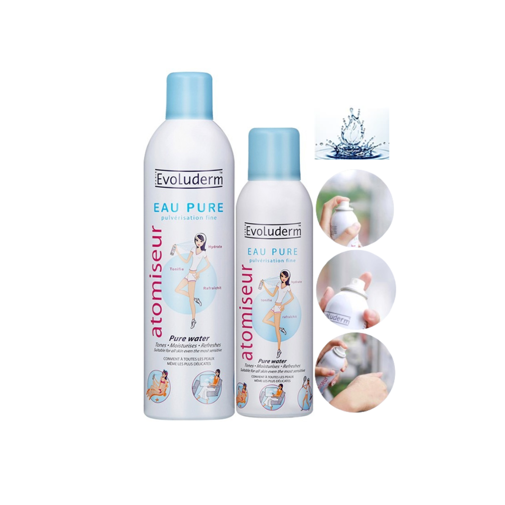 EVOLUDERM Atomiseur Eau Pure (400ml - 150ml)