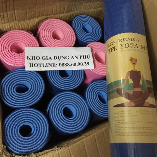 Thảm tập Yoga Mat 2 lớp cao cấp