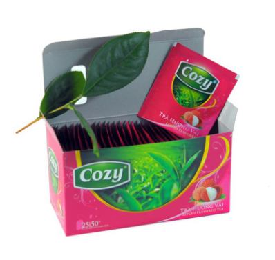 Trà Cozy Vải túi lọc