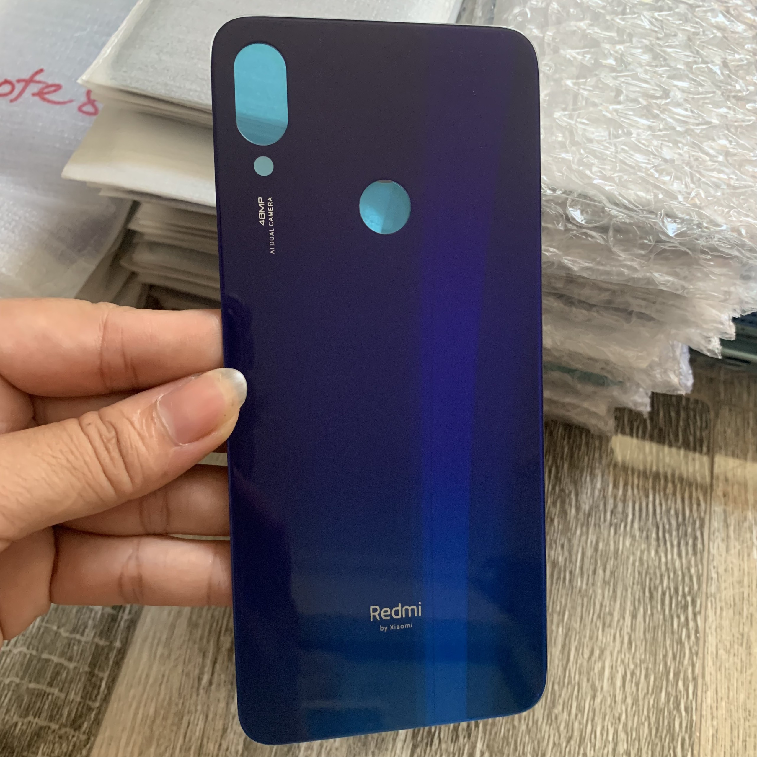 kính lưng xiaomi redmi note 7