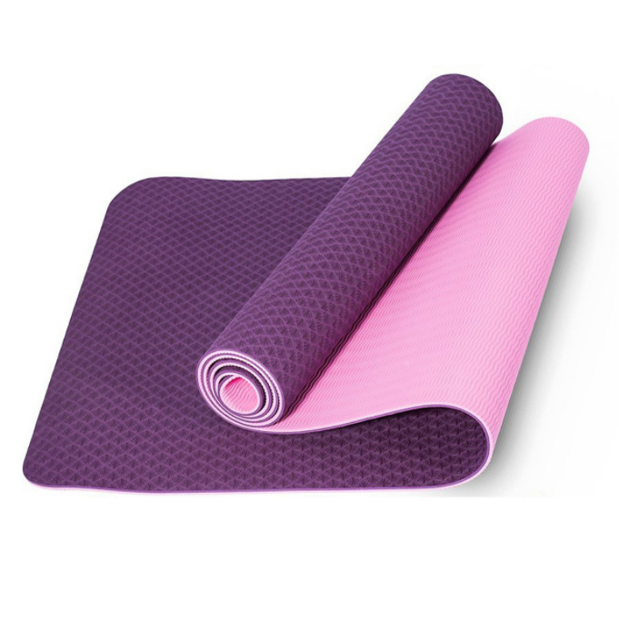 [HCM]Thảm Yoga 2 Mặt Cao Cấp ( Giao Màu Ngẫu Nhiên )
