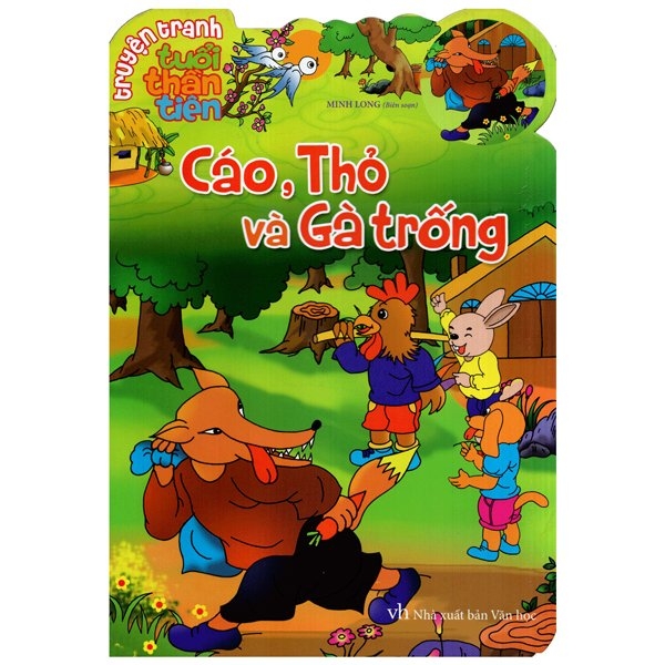 Sách: truyện tranh tuổi thần tiên - cáo, thỏ và gà trống