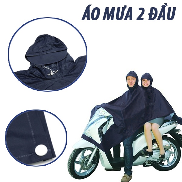 ÁO MƯA 2 ĐẦU LOẠI DÀY