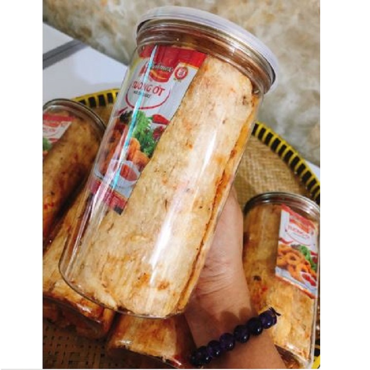 250g Khô cá thiều miếng siêu ngon lon pet