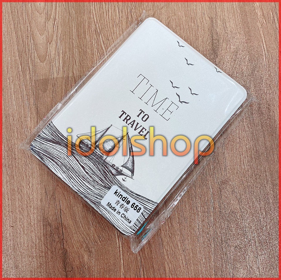 [New Kindle 2019] Bao Da Kindle Basic Vải Bao Da All-new Kindle 2019