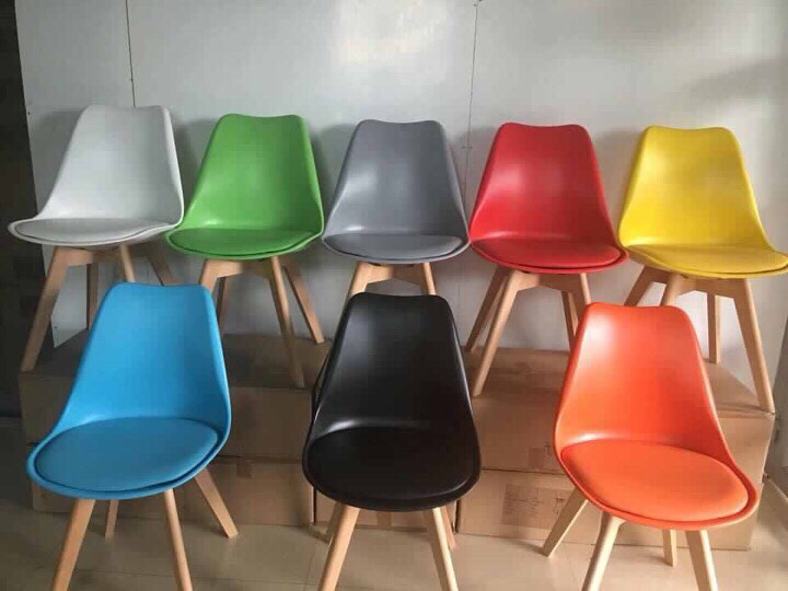 Ghế Đệm Chân Gỗ Eames