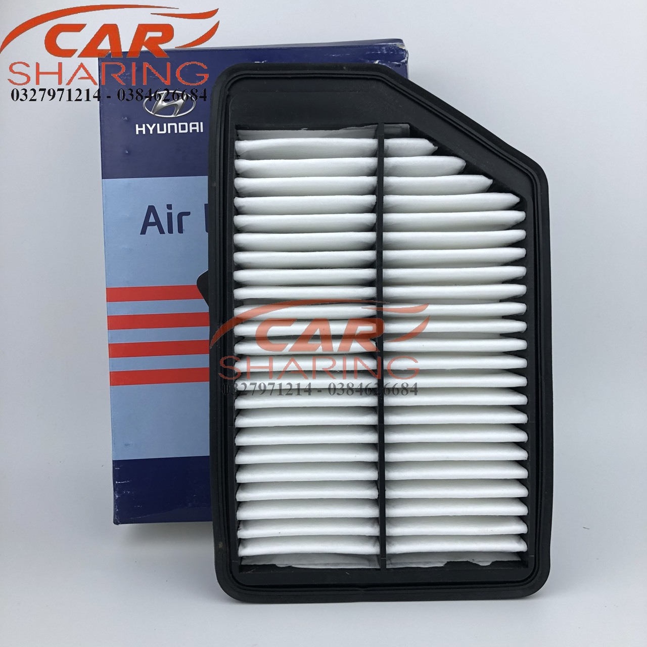 Engine air filter for K3/Cerato/Forte 2012-2017, Rondo 2014-2017, Elantra 2011-2015, i30 2012-2015; OEM code: 281133x000