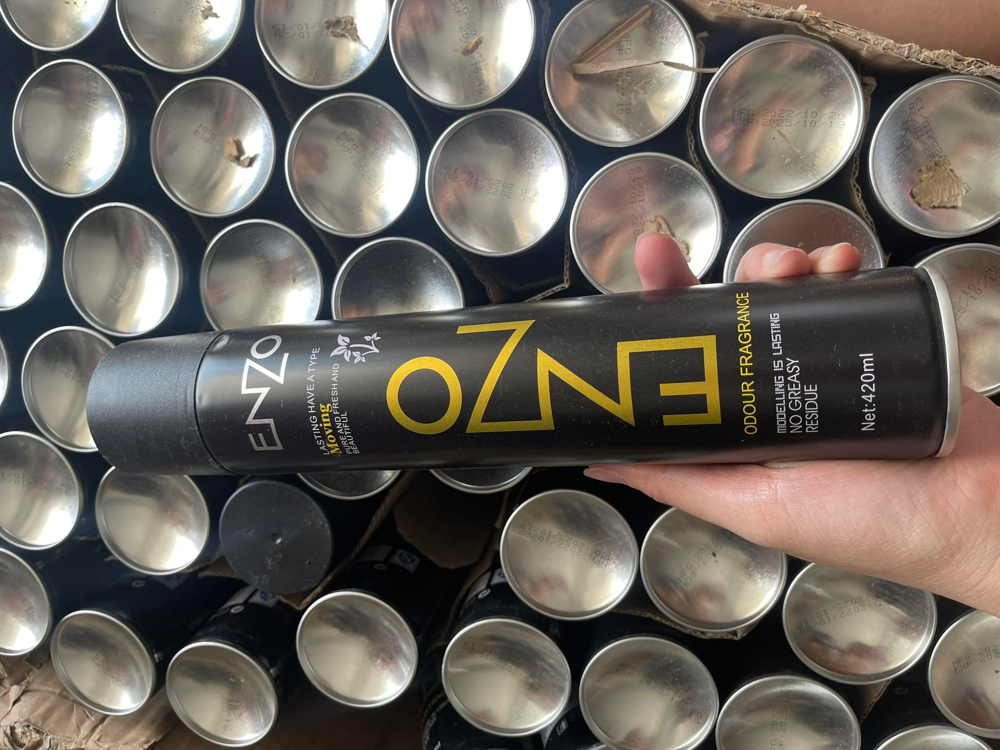 Keo xịt tóc enzo 420 ml