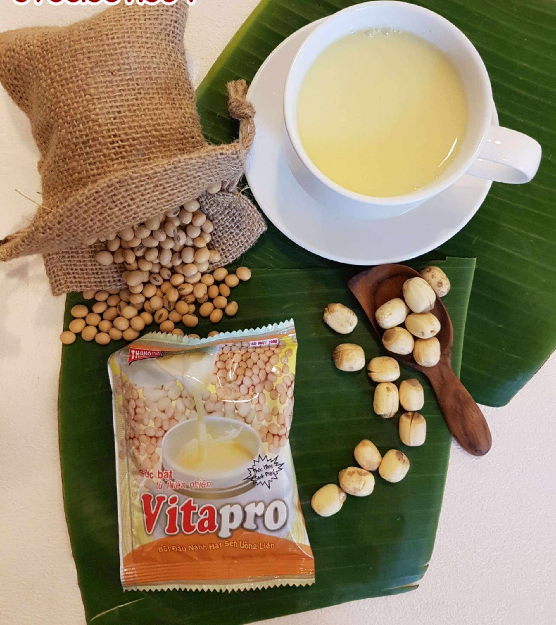 BỘT ĐẬU NÀNH HẠT SEN VITAPRO 350G