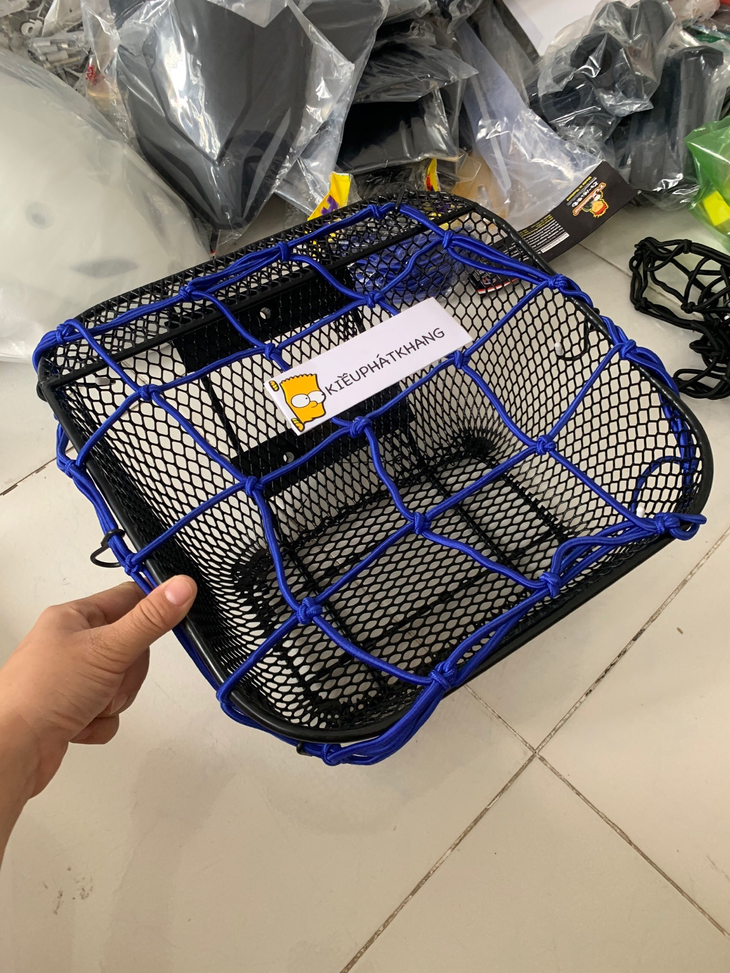 Dây Chùm Rổ.Lưới chùm rổ xe