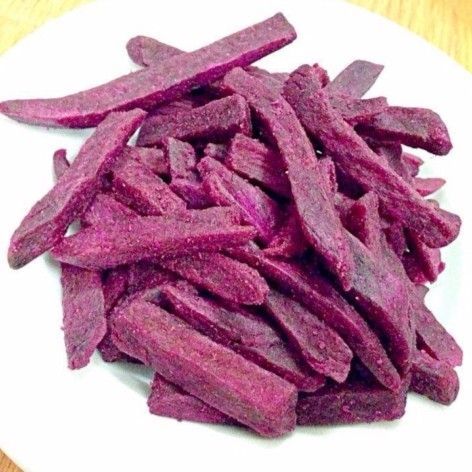 1kg Khoai lang tím sấy vụn