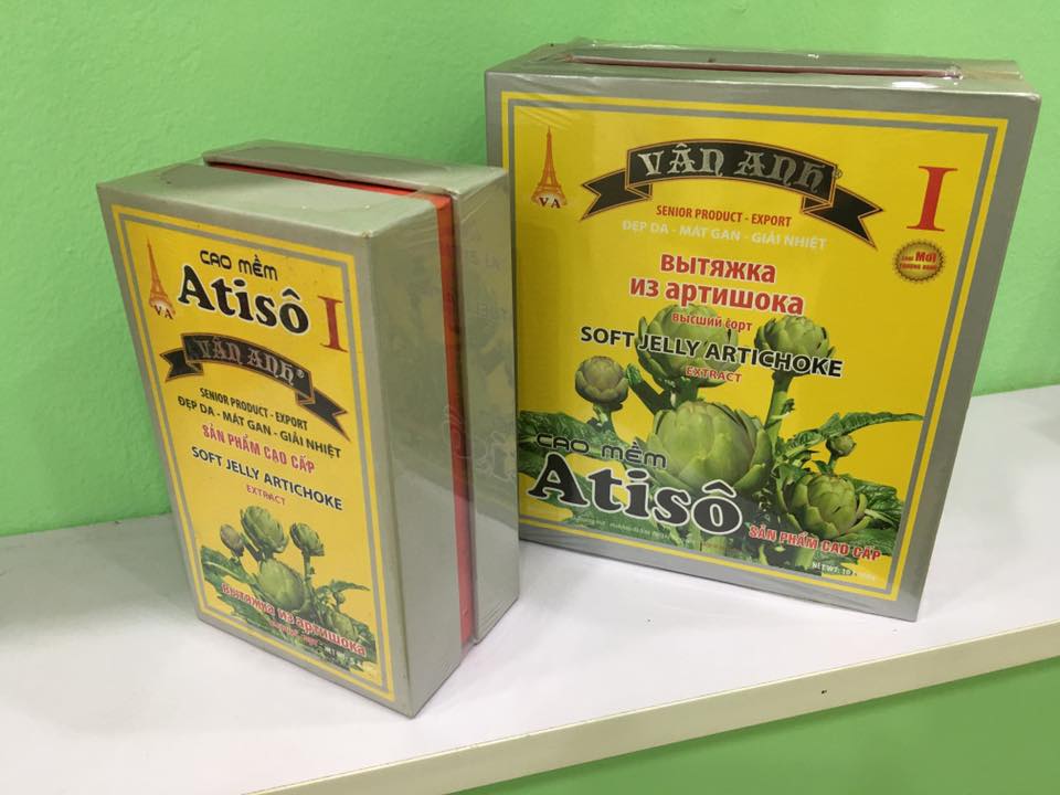 Cao atiso vân anh đà lạt nhãn vàng - 500g - hàng xuất đi nga
