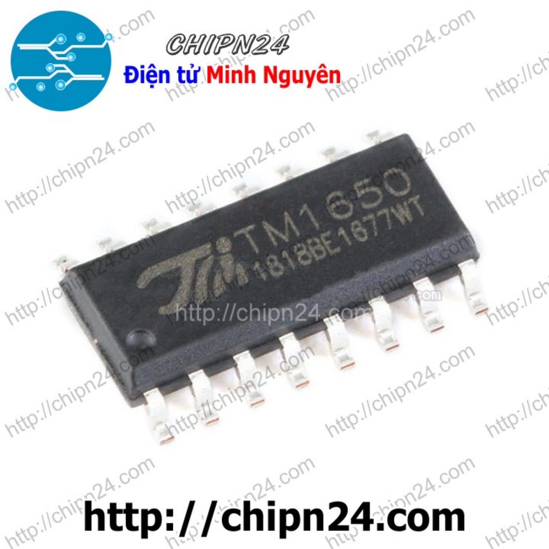 Ic dán tm1650 sop-16