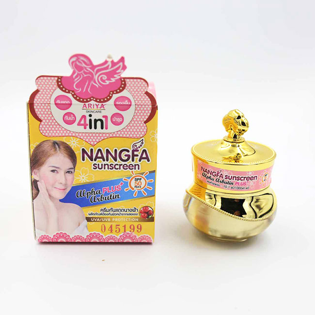 Kem Nangfa Sunscreen SPF 50 Thái Lan 4in1
