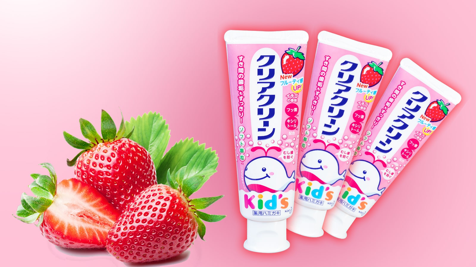 Kem đánh răng trẻ em KAO Kid's Nhật bản