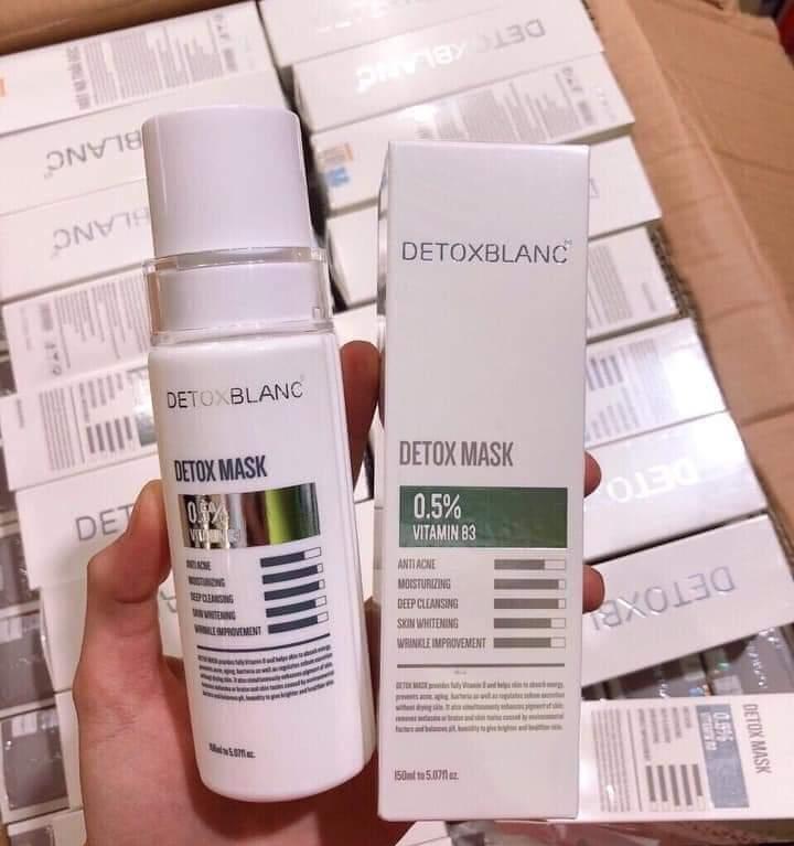 MẶT NẠ SỦI BỌT THẢI ĐỘC DETOX BLANC.(MẪU MỚI NHẤT)