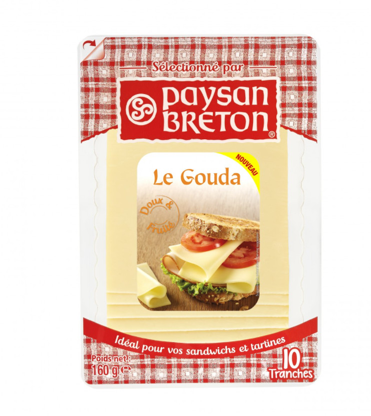 Phô mai Gouda Paysan Breton lát 160g