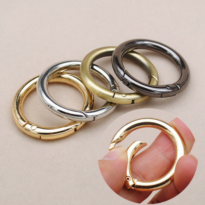(COMBO) Móc Khoá Tròn, Móc Chìa Khoá, Đóng Mở Tiện Lợi