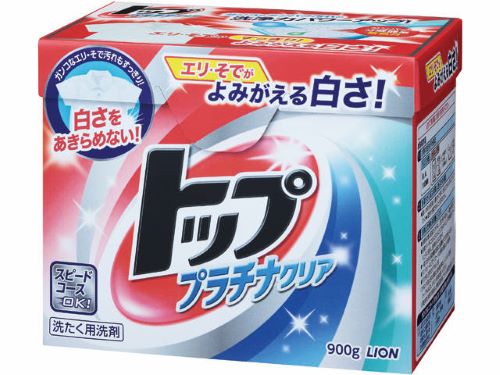 Bột giặt Top Platinum Clear 900g Nhật Bản