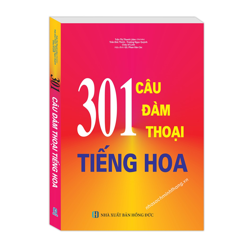 301 Câu Đàm Thoại Tiếng Hoa (ko màu)