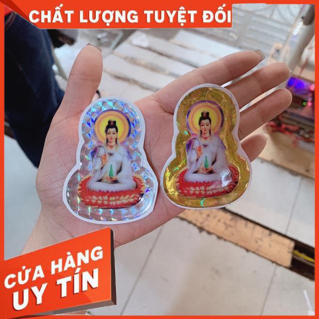 Tem , decal , nhãn dán hình mẹ quan âm