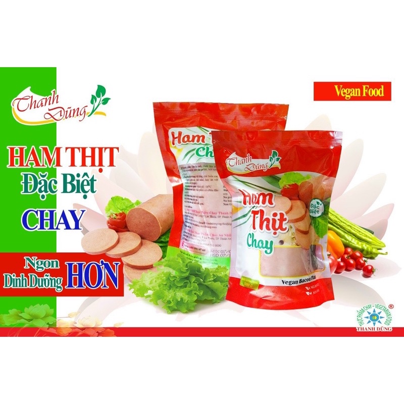 Ham gà / thịt chay đặc biệt 500gr