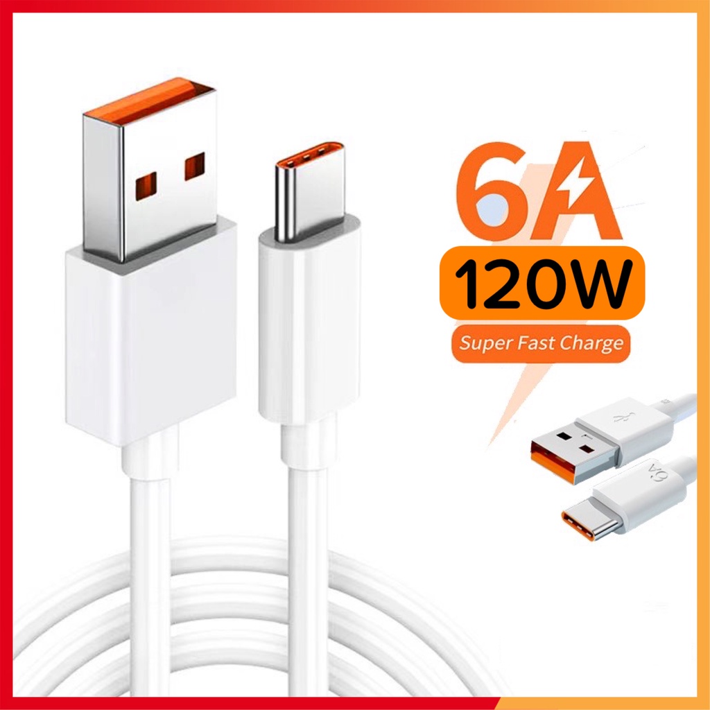 Cáp Sạc Nhanh Type C /Micro USB loại 6A sạc siêu nhanh