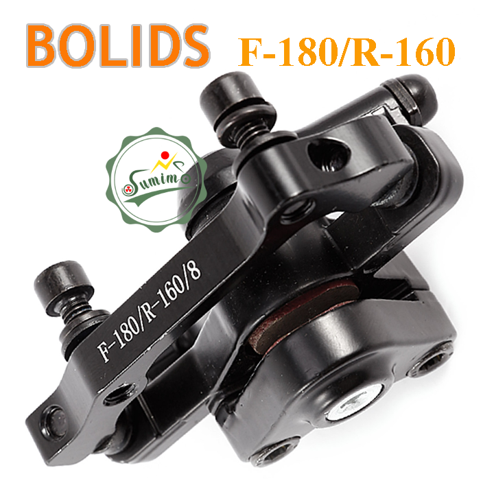 Brake Lever - Bolids Bb8 Mechanical Disc Brake Assembly Mounted on a Mountain Bike