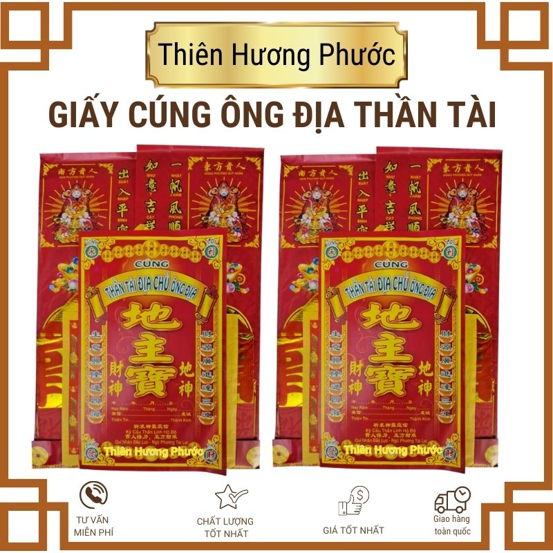 Vàng mã cúng thần tài cao cấp