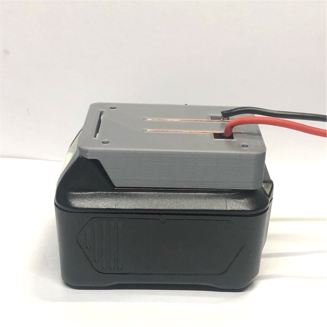 Chân đế pin 12v đã có tiếp điểm kms