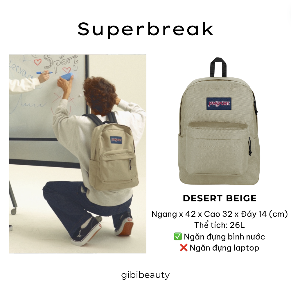Balo jansport superbreak 26l