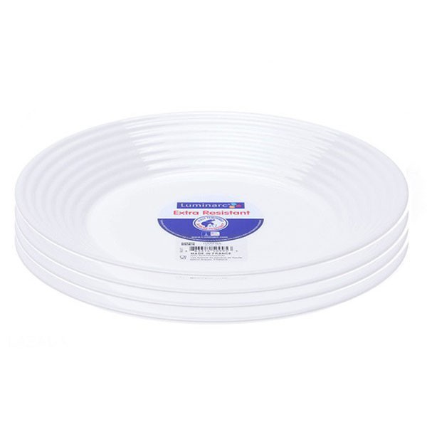 [HCM]Bộ 3 đĩa thủy tinh Luminarc Harena 19cm