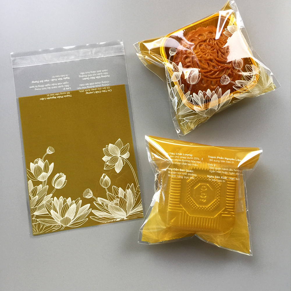 Set 100 Khay Túi Trung Thu Dán 150 - 250gr [Gold Pack Viet Nam]