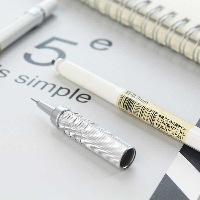 Bút chì bấm Muji 0.3mm Made in Japan