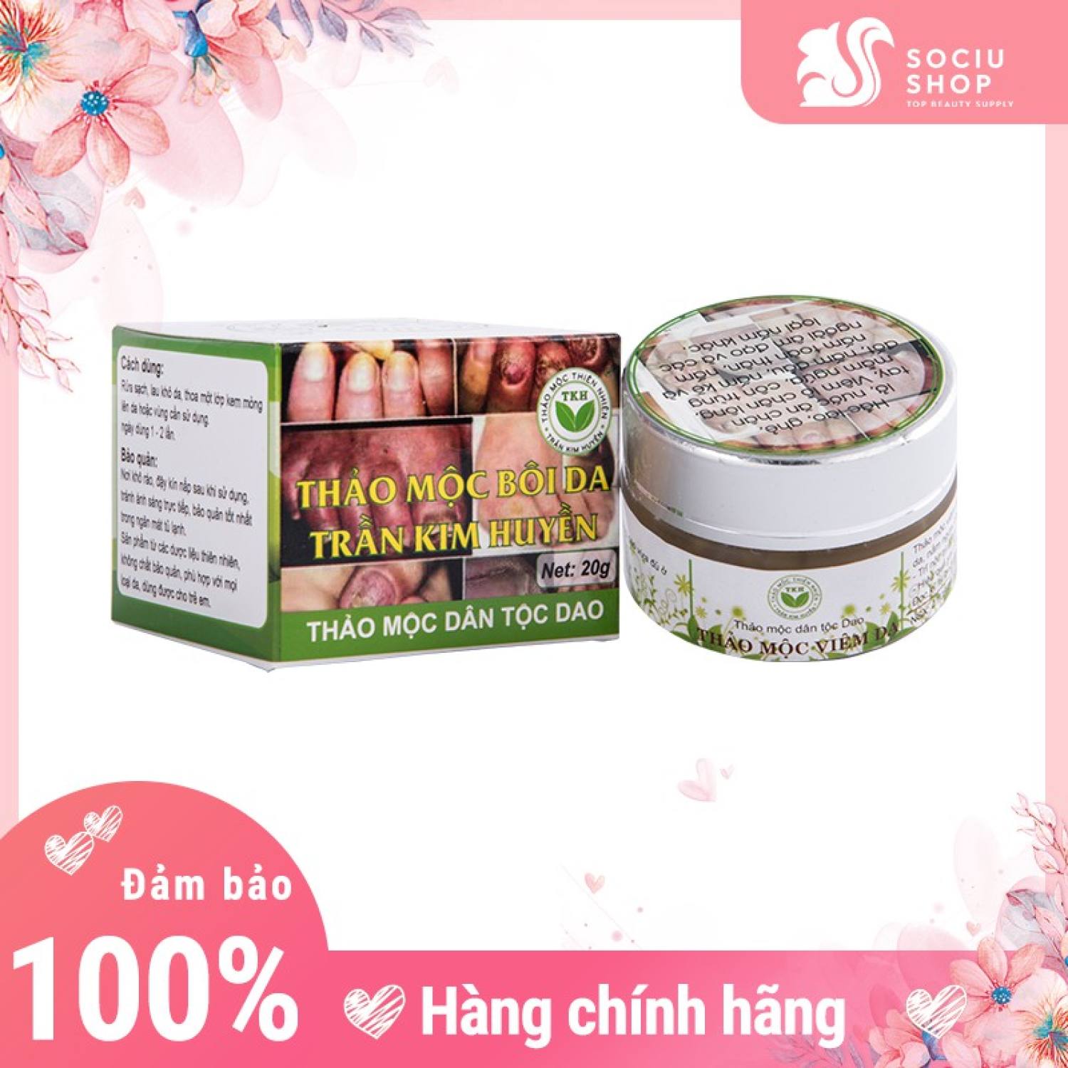 Thảo mộc bôi da Trần Kim Huyền