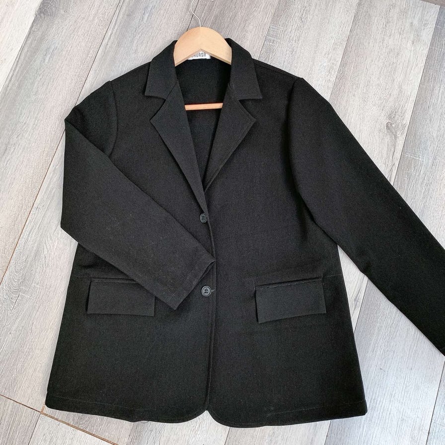 Áo blazer nữ tay dài 1 lớp áo vest khoác ngoài kiểu phong cách hàn quốc XƯỞNG MAY B&Q