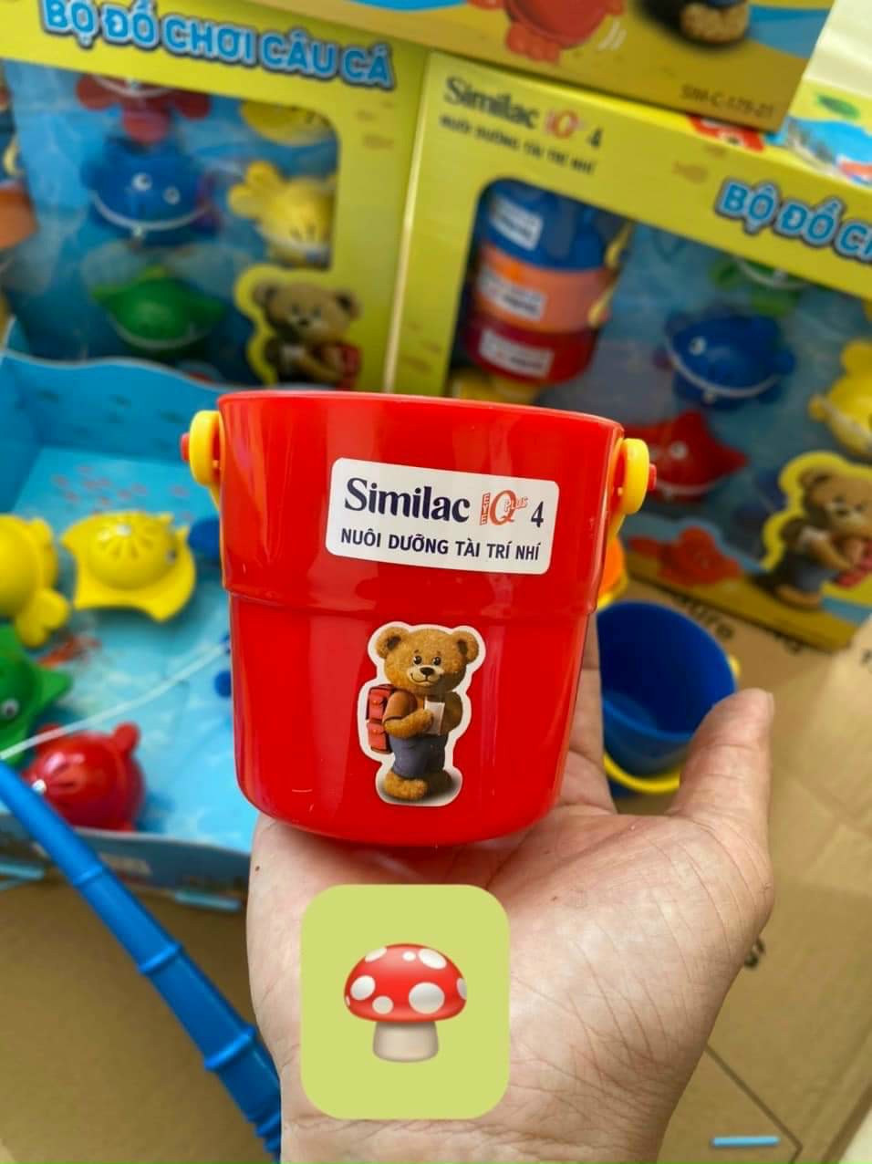 Bộ đồ chơi câu cá - Hàng khuyến mãi sữa Similac