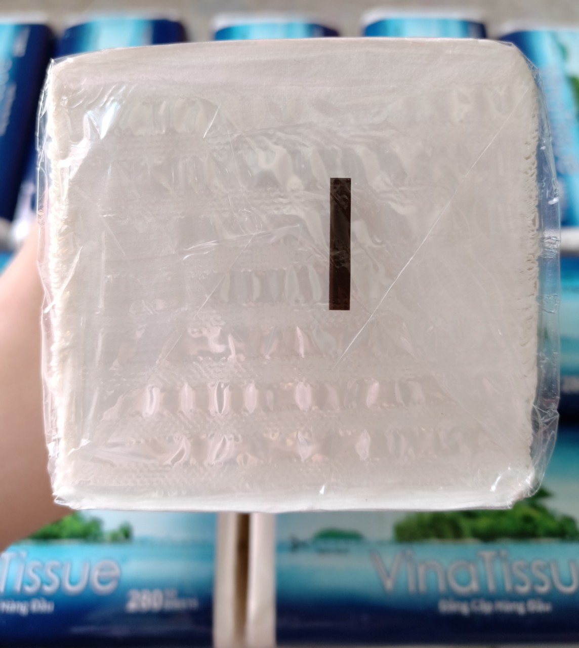 Khăn giấy lụa rút PREMIER VinaTissue 2 lớp gói 280 tờ