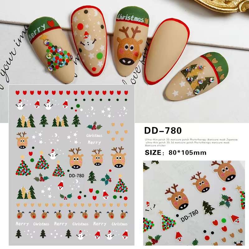 sticker dán móng noeL