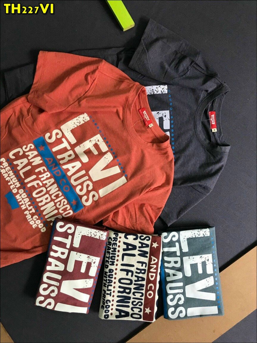 Áo thun nam cổ tròn LEVI's thời trang