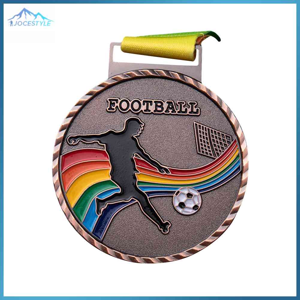 Football Game Medals Golden Silver Copper Soccer Sports Commemorative Medal