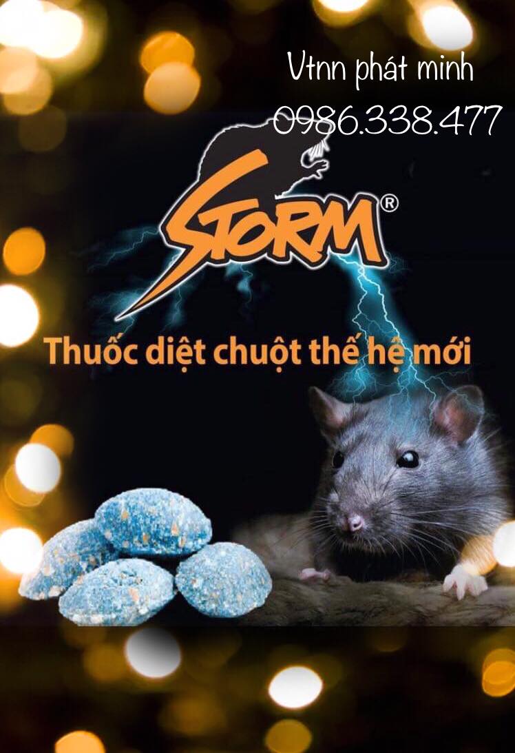 Thuốc diệt chuột Storm (1 gói gồm 20 viên)