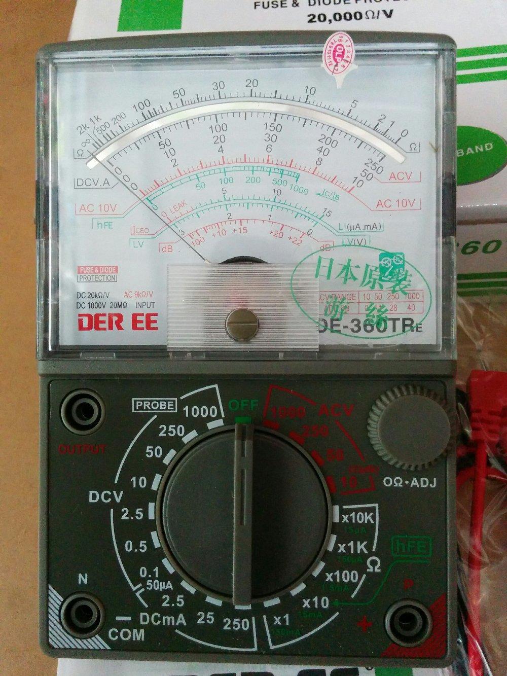 ĐỒNG HỒ VẠN NĂNG KIM DEREE DE-360TRE