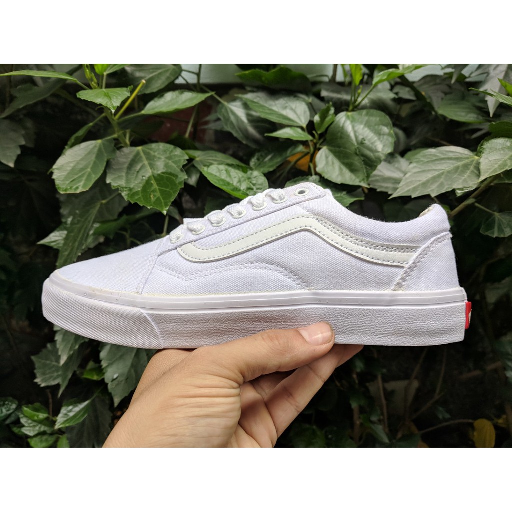 [SALE] Giày Vans Old Skool Màu Trắng