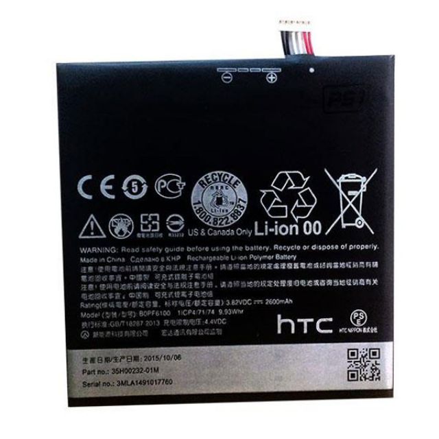 Pin htc desire 826 - 2600mah bảo hành 6 tháng