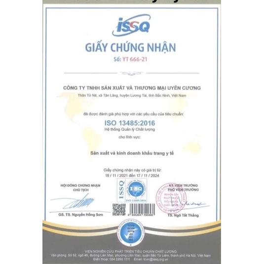 Thùng 200 cái Khẩu trang y tế 4D KF94 UC Mask